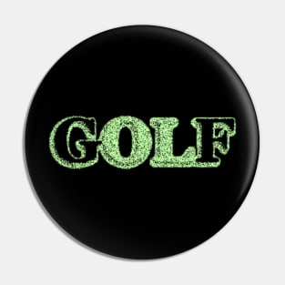 Green Golf Pin