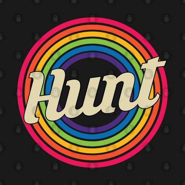 Hunt - Retro Rainbow Style by MaydenArt