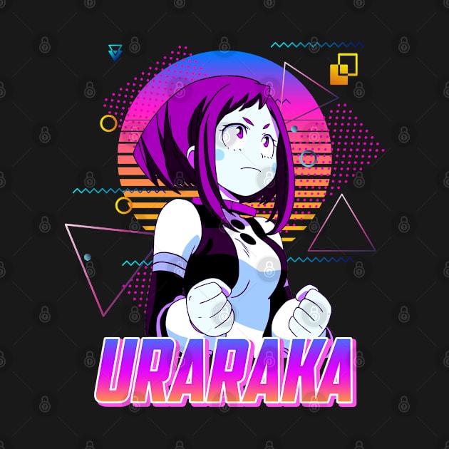 Uraraka Ochaco Retro by Jack Jackson