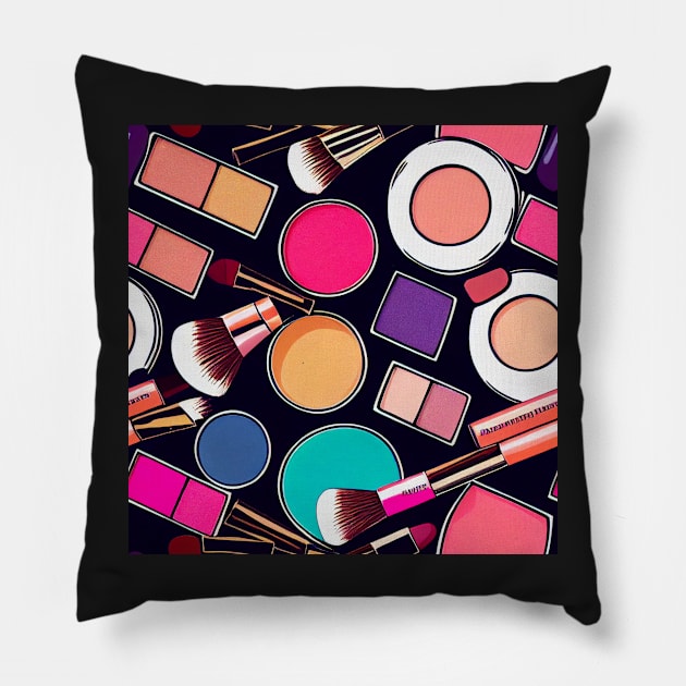 Make-up Lovers beauty Pillow by SusanaDesigns