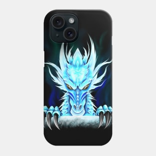 Peaking ice dragon Phone Case