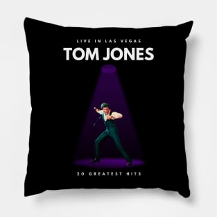 Tom Jones Live in Las Vegas Pillow