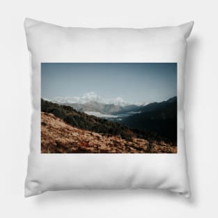 Himalaya mountains peaks Pillow