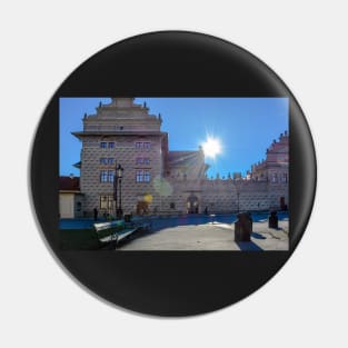 Schwarzenberg Palace against the bright sun Pin