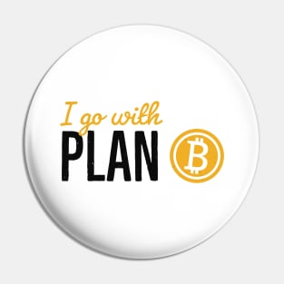 Plan B Crypto Investor Krypto Money Bitcoin Pin