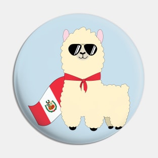 Peruvian Llama Pin