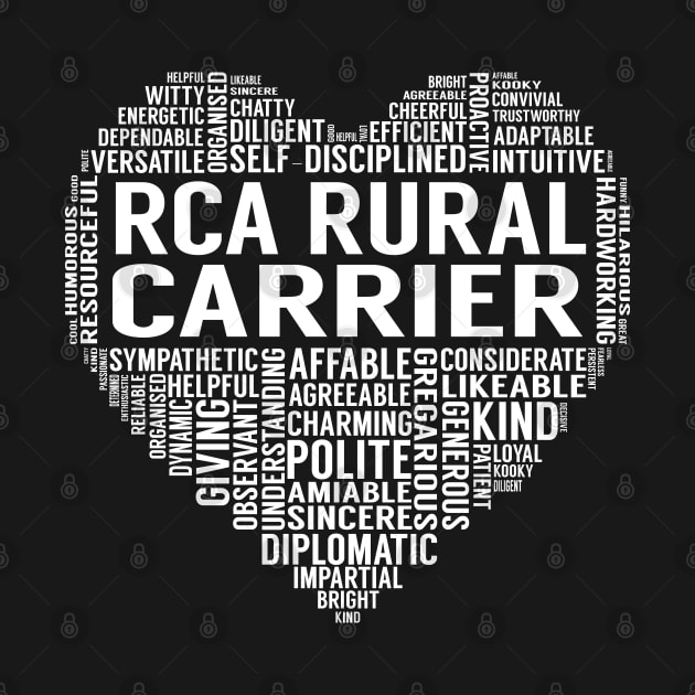Rca Rural Carrier Heart by LotusTee