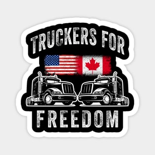 Truckers for freedom, freedom convoy Canada Magnet