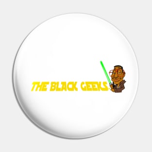 The Black Geeks Nerd Tee Pin