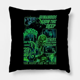 Your Deepest Fears Will Surface - (Humanoids From The Deep) Pillow