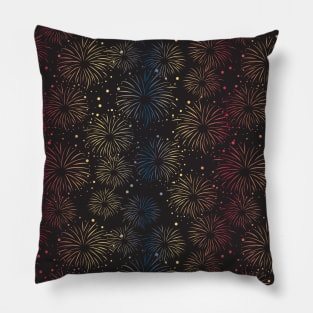 Fireworks In The Sky Pillow