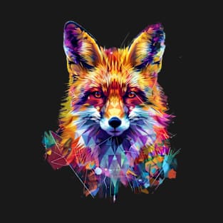 Autumn Embers The Fox Face T-Shirt