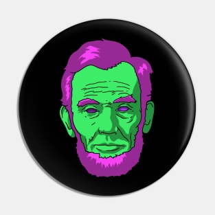 Atomic Lincoln Pin