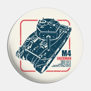 M4 Sherman | WW2 Tank Pin