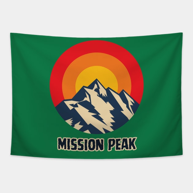 Mission Peak Tapestry by Canada Cities