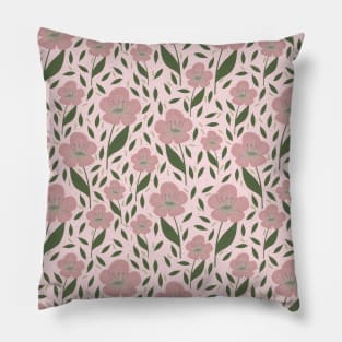 Flourish floral pattern Pillow