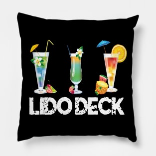 Drinks on the lido deck cruise ship Pillow