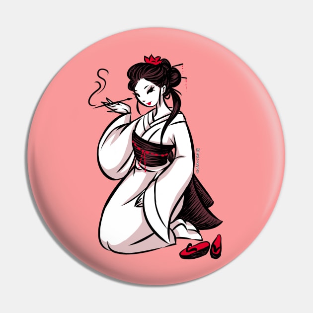 Geisha Pin by Mari945