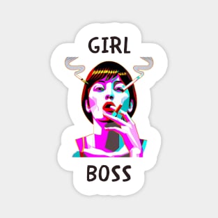 Girl boss feminism Magnet