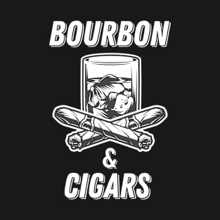Bourbon And Cigar - Bourbon And Cigars T-Shirt