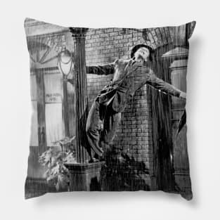 Gene Kelly rain Pillow