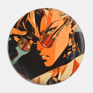 Legendary Gunslinger: Space Western Anime-Manga Adventure Pin