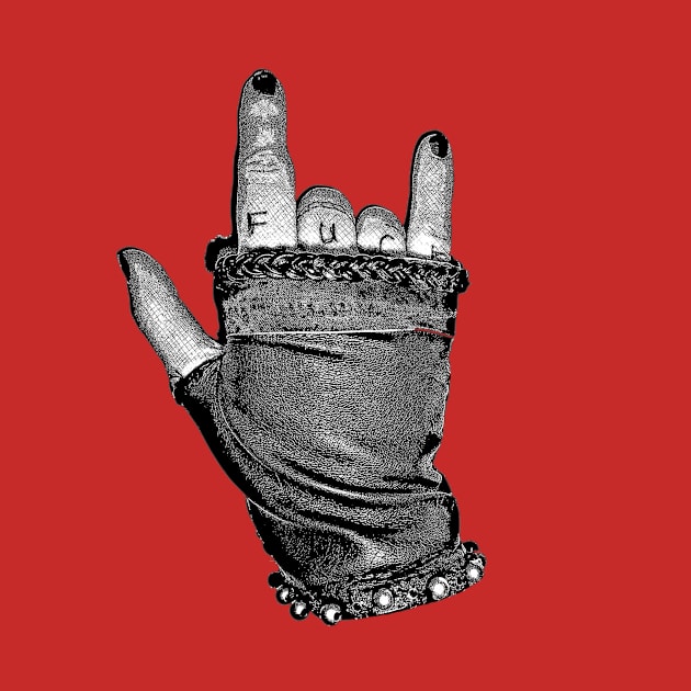 Fuck Rock Hand by MaksciaMind
