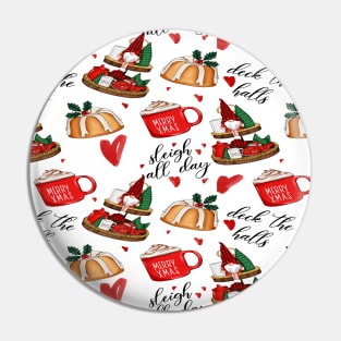 Christmas Pattern Pin