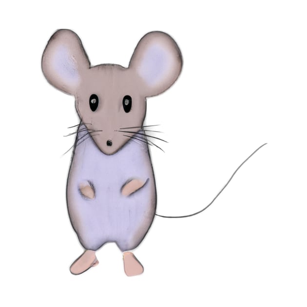 Cute Mouse Drawing by Play Zoo