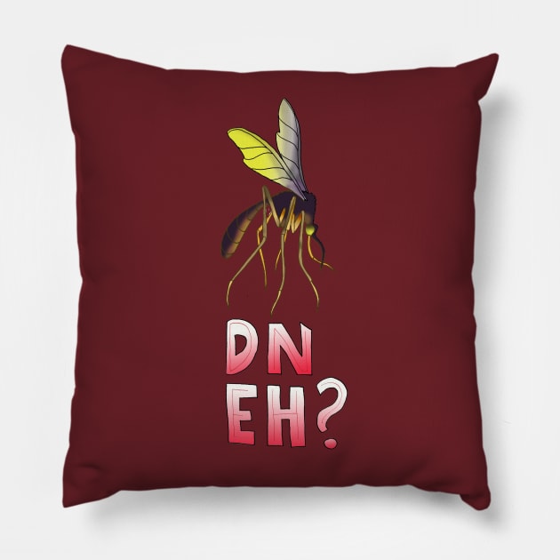 DN EH? Pillow by Perryology101