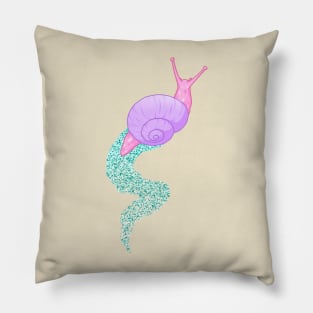 Trail Snail Pillow