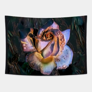 Mother of Pearl Rose Tapestry