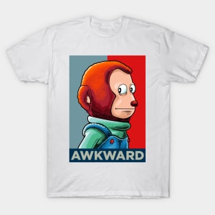 Awkward Monkey Looking Away Puppet Meme Women's T-shirt in 2023