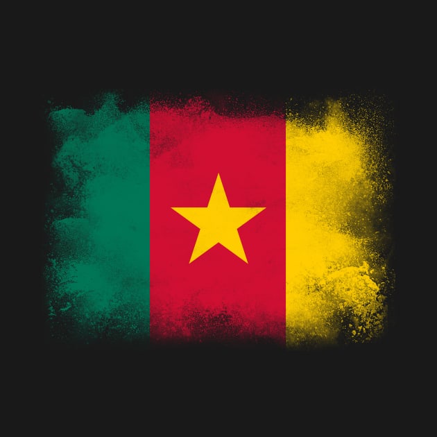 Cameroon Flag by psychoshadow