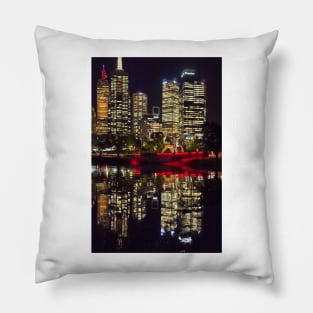 Angel on the Yarra Pillow