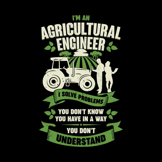 Funny Agricultural Engineer Engineering Gift by Dolde08