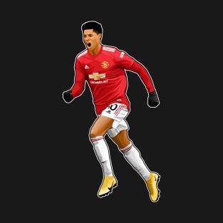 Marcus Rashford #10 Score T-Shirt