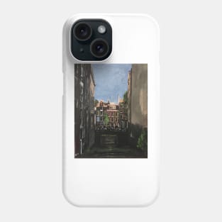 Amsterdam, Canal Houses In Soft Light Phone Case