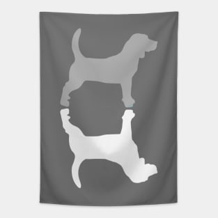 Grey Beagle Tapestry