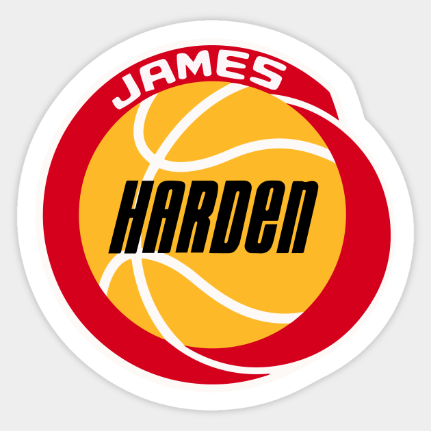 James Harden Houston Rockets logo - James Harden - Sticker ...