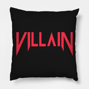 Villain (Scarlett Red) Pillow