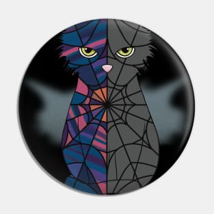 Wednesday Addams - Moody Cat Pin