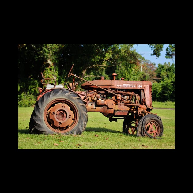 Rusty Vintage Tractor by Cynthia48