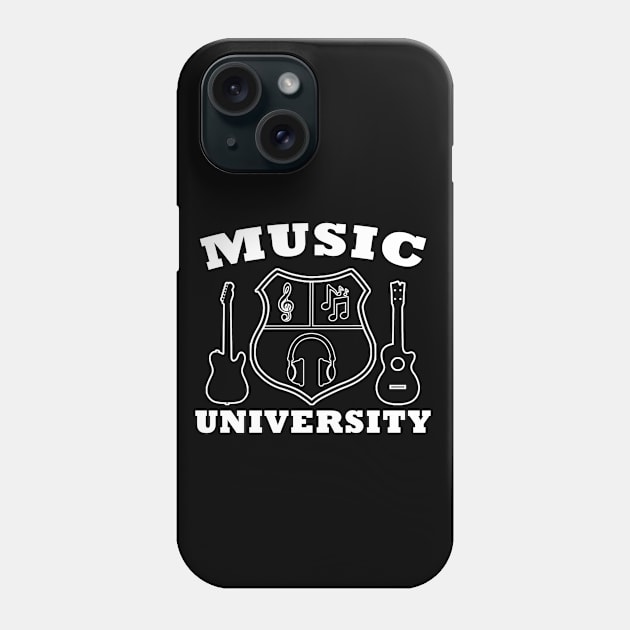 Music University Phone Case by AsKartongs