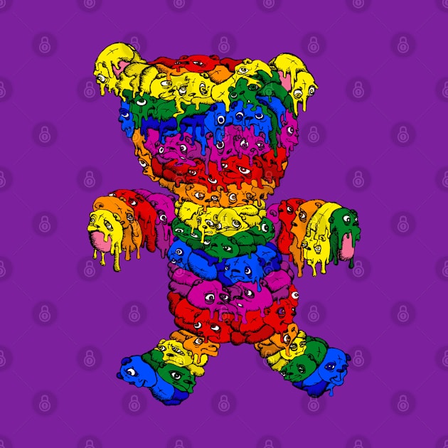 rainbow bear by Bear Crump