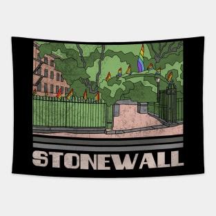 Stonewall National Monument Nature Lover Vintage Retro Skyline Hiking Outdoor Travel Adventure Tapestry