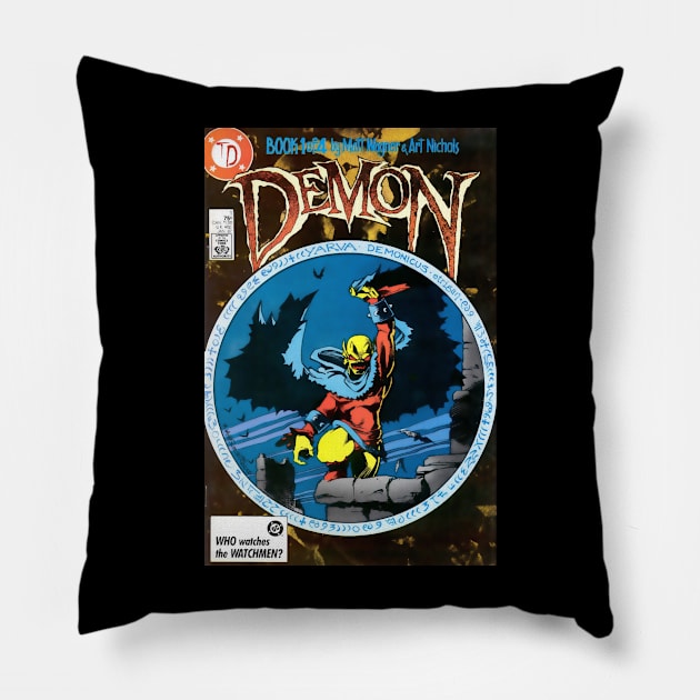 Demon #1 image Pillow by Psychosis Media