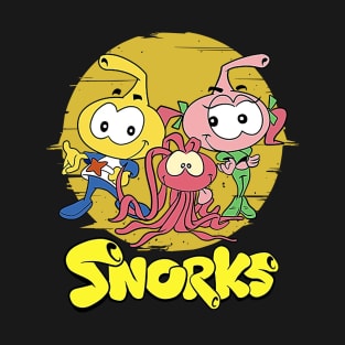 All About Snorks Showcase the Whimsical Charm and Unique Personalities of the Snorkland Residents on a Tee T-Shirt