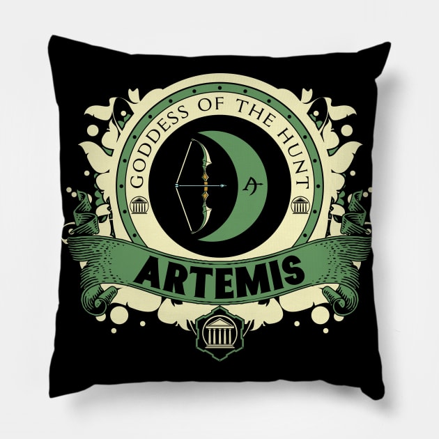 ARTEMIS - LIMITED EDITION Pillow by FlashRepublic