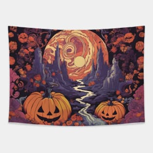 Halloween Town Tapestry